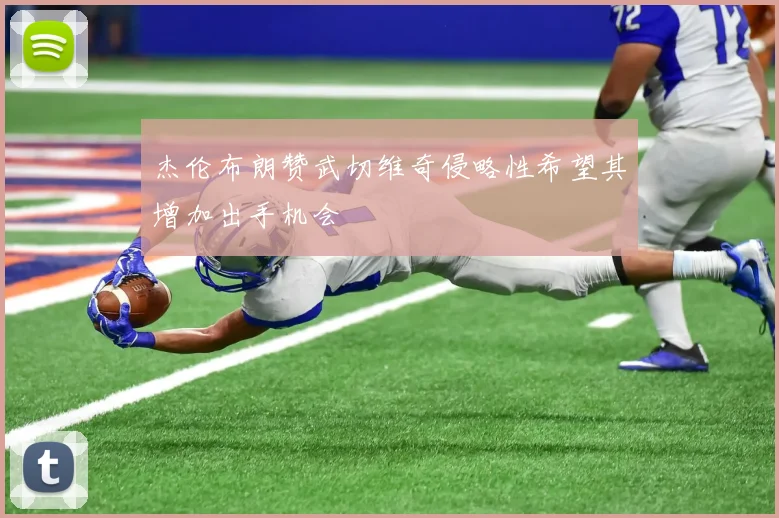 杰伦布朗赞武切维奇侵略性希望其增加出手机会